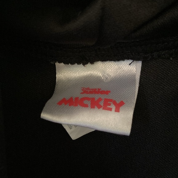 Kids Disney Mickey Mouse black red hooded costume size 4-6 - Picture 5 of 9